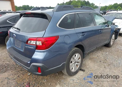 2018 Subaru Outback 2.5I Premium из США, поврежденный, VIN 4S4BSACC4J3359698